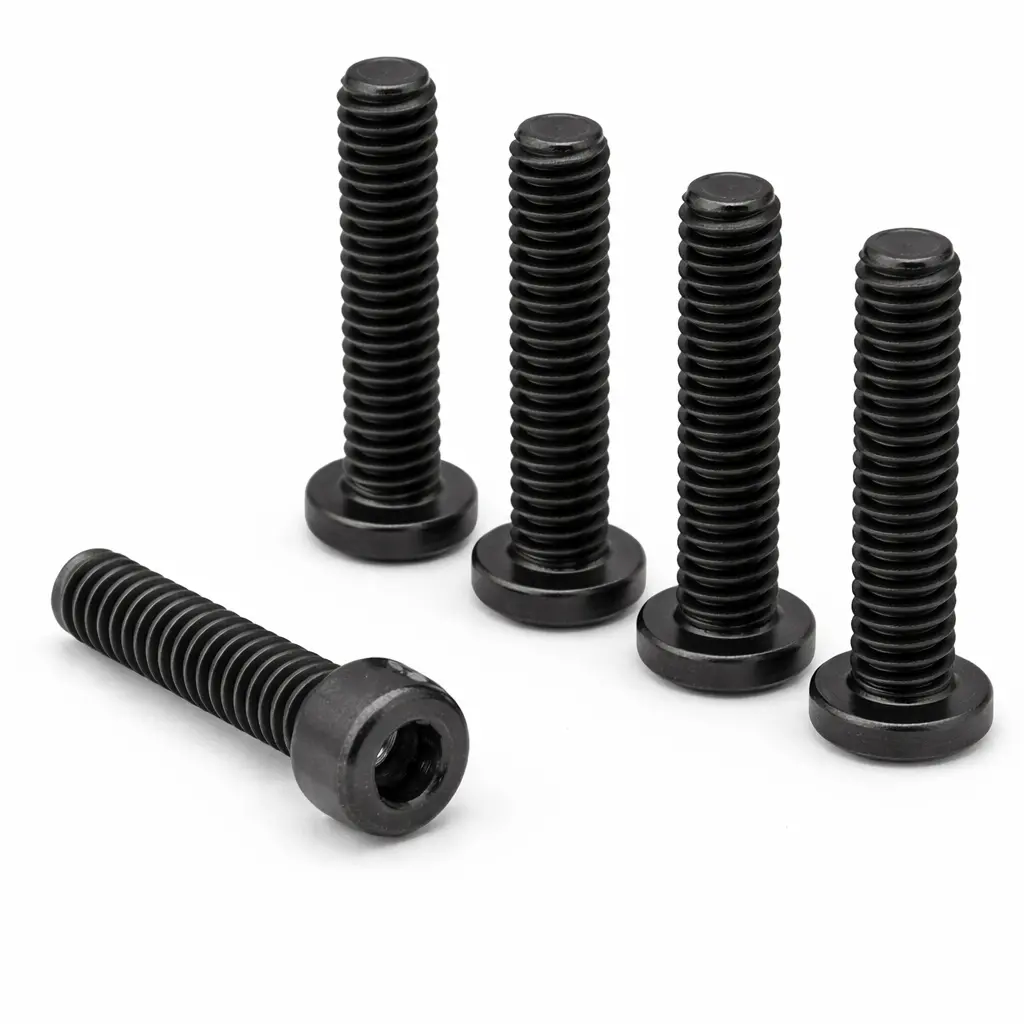 4-40 X 1" Black Cap Head Screws (5-Pack) 1