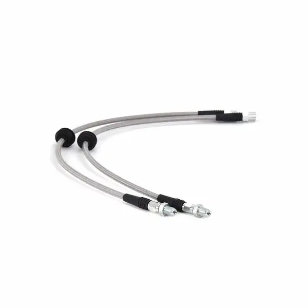 Tech-53 Front Stainless Steel Brake Line Pair (Bmw E82/E9x Non-M) 1