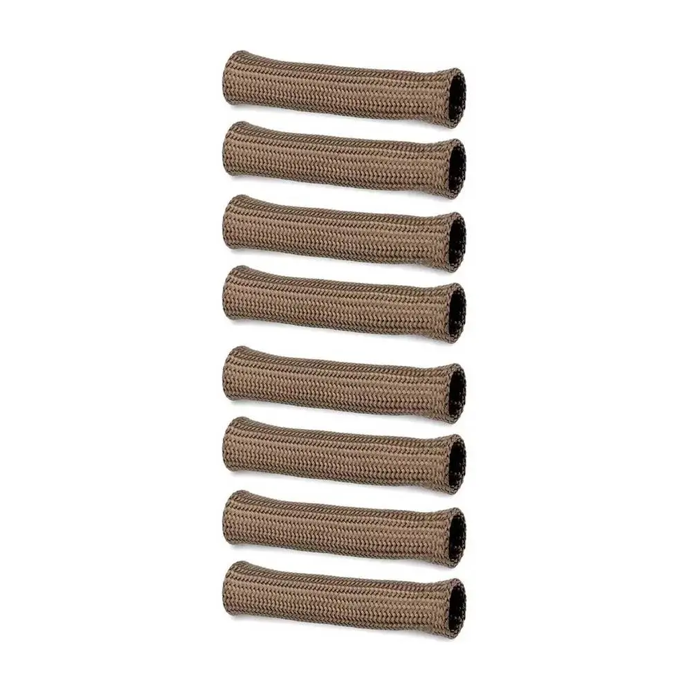Titanium Spark Plug Wire Boots Protector - 8 Units Set 1