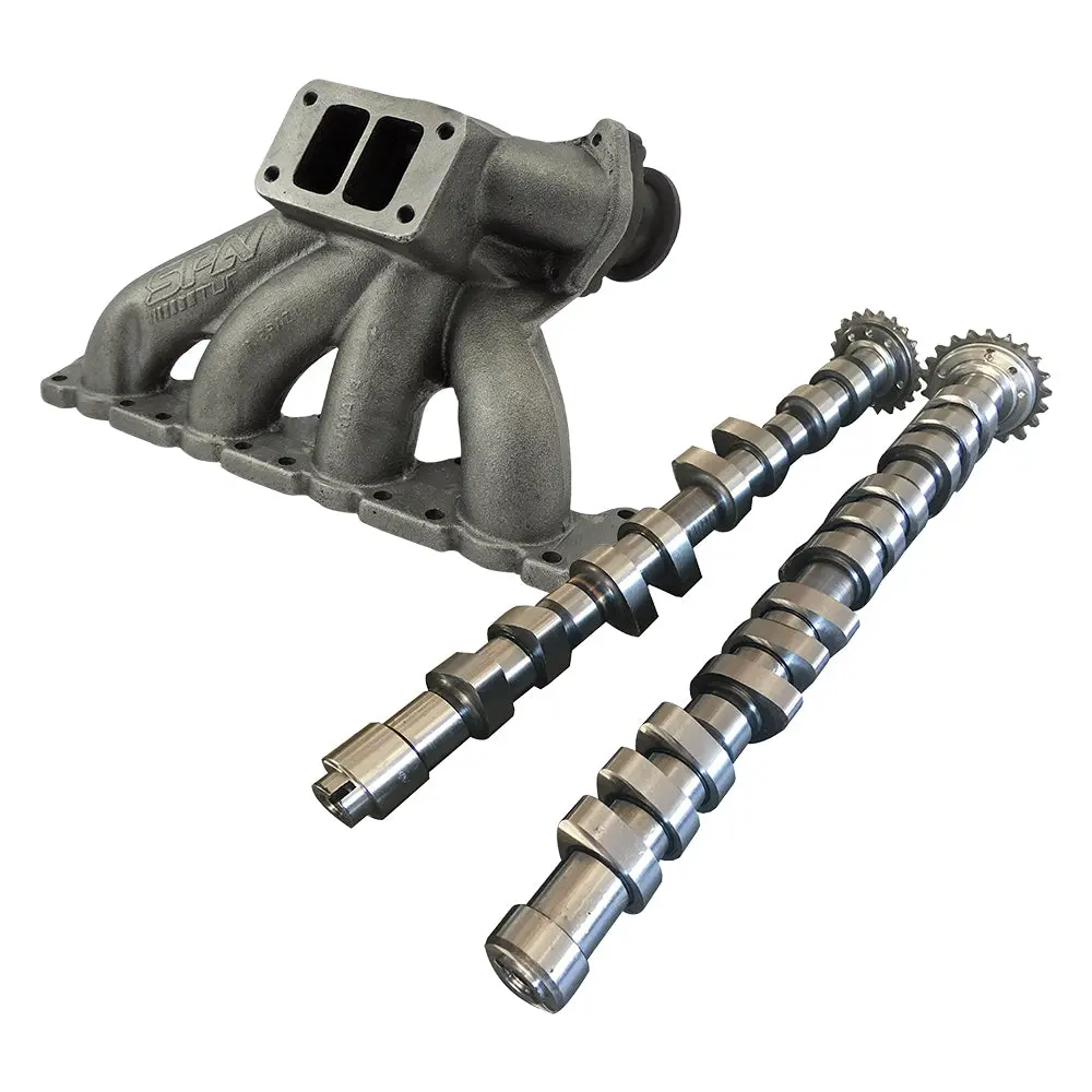Vw B5 T3 Top Mount Turbo Twin Scroll Manifold Wastegate V-Band + 252 / 260 High Performance Camshaft Set 1
