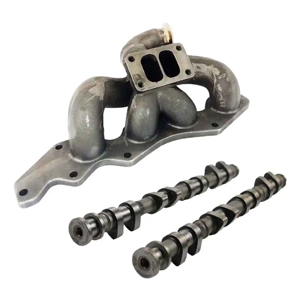 Spa Turbo Ford Focus Se Duratec Twin Scroll T3 Turbo Manifold 90 Degree Wastegate + 282°/ 262° Camshaft For Ford Duratec 1