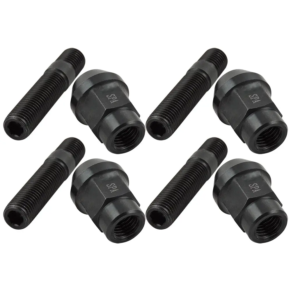 Spa Turbo Forged Wheel Stud And Nut Competition Type 62Mm M12x1.5 – Pack Of 4 1
