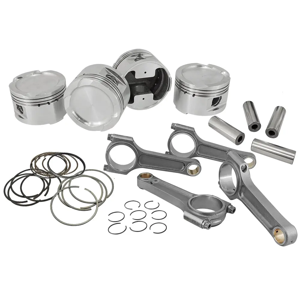 Spa Turbo Forged Piston And Connecting Rod Kit For X20xev / C20xe 2.0 / 2.2L 16V (86Mm) Chevy Euro 1