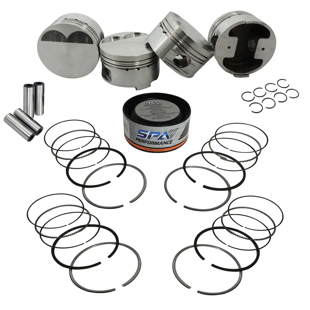 Spa Turbo Forged Piston And Rings Set 83Mm Vw 9A 2.0L 16V 1