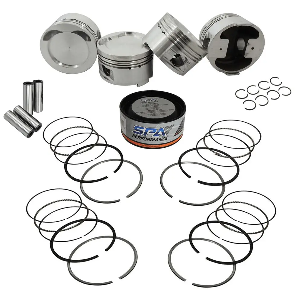 Spa Turbo Forged Piston And Rings Set 83.5Mm Vw 2.0L 16V Abf 1