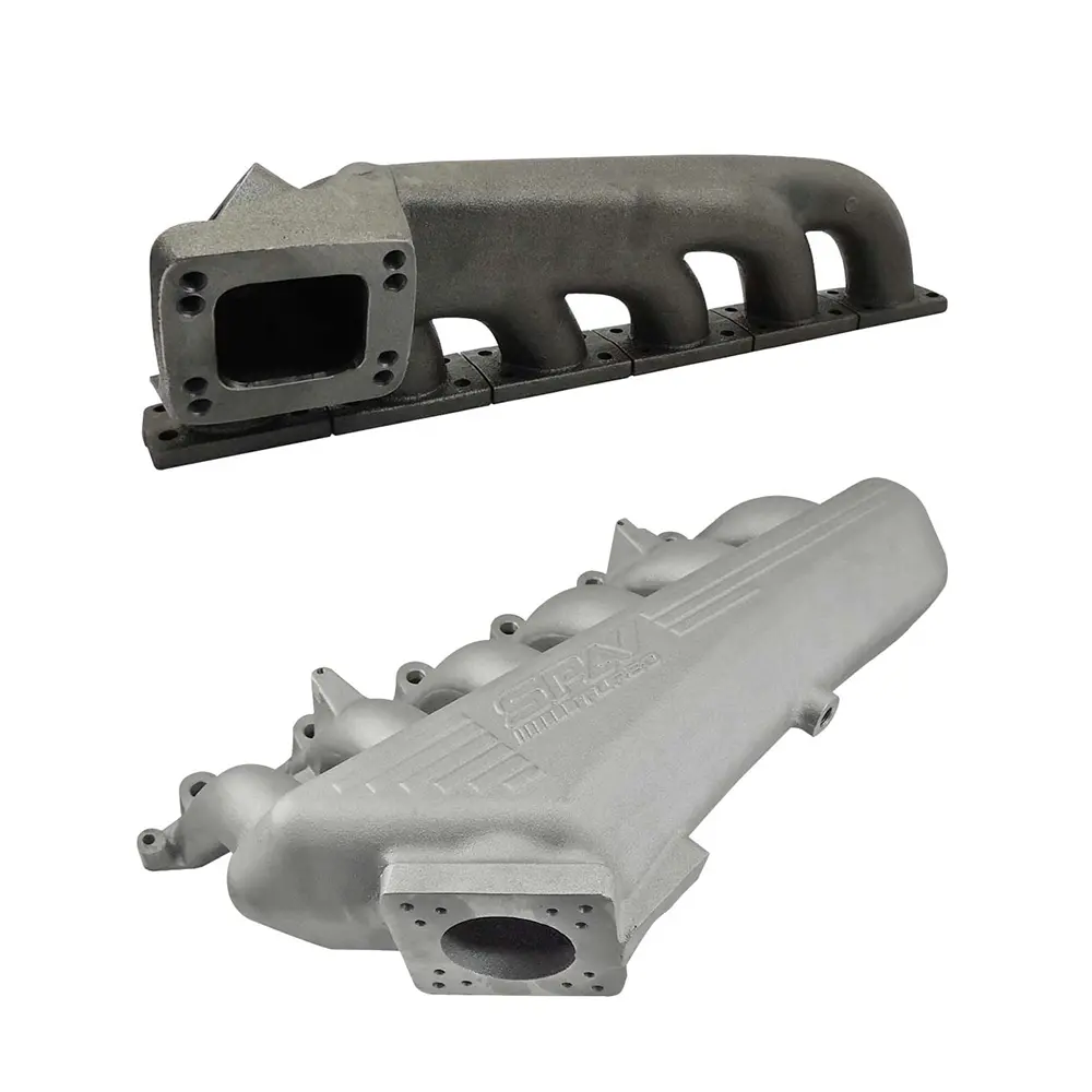 Turbo Exhaust Manifold + Cast Aluminum Intake Manifold Oem Throttle For Bmw E36 M3 S50 Tu M5x - Pre Sale 1