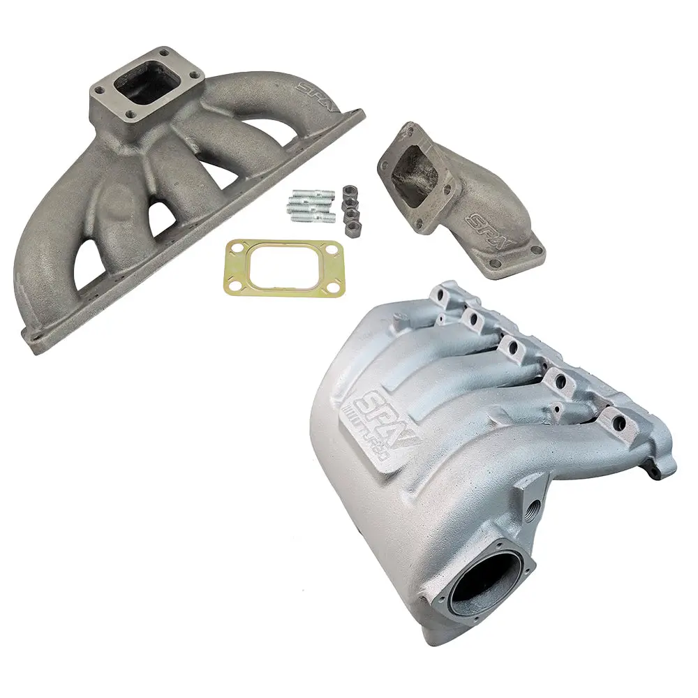 Vw Jetta / Golf Mk4 2.5L 5 Cylinder 20V 07K T3 Top Mount Turbo Manifold + Intake Manifold - Pre Sale 1