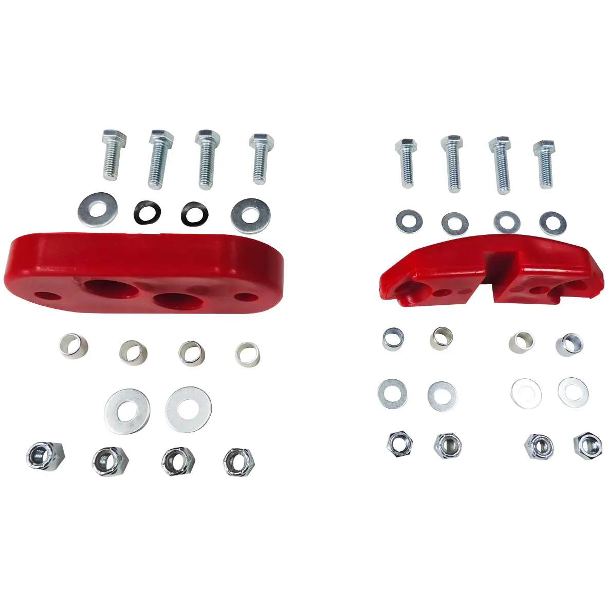 Urethane Red Motor Mount / Transmission Mount Kit Volkswagen T1 Bug Kg 1961-1972 2