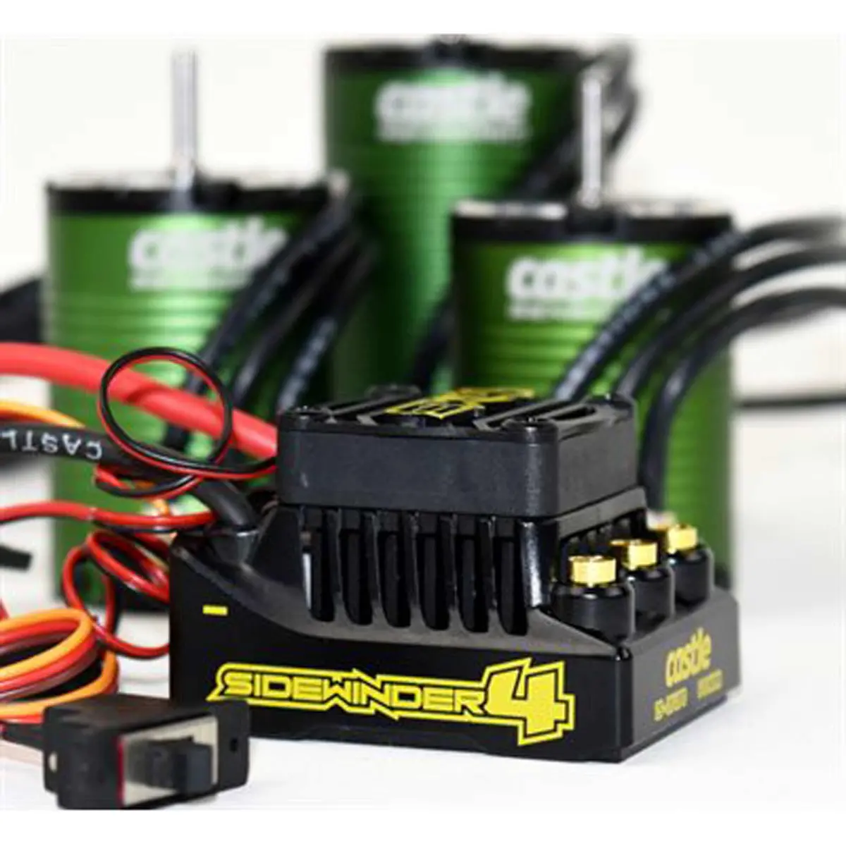 Sidewinder 4 Sensorless Waterproof Esc & 1412-3200Kv Sensored Motor Combo 1