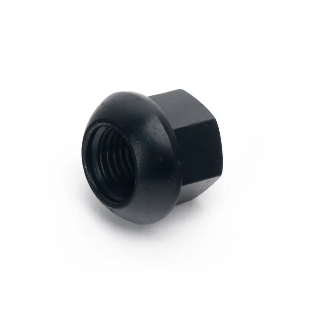 Lug Nut (Black) - M14x1.5X20 Open Hex (Ball Seat) - Porsche Fitment 1