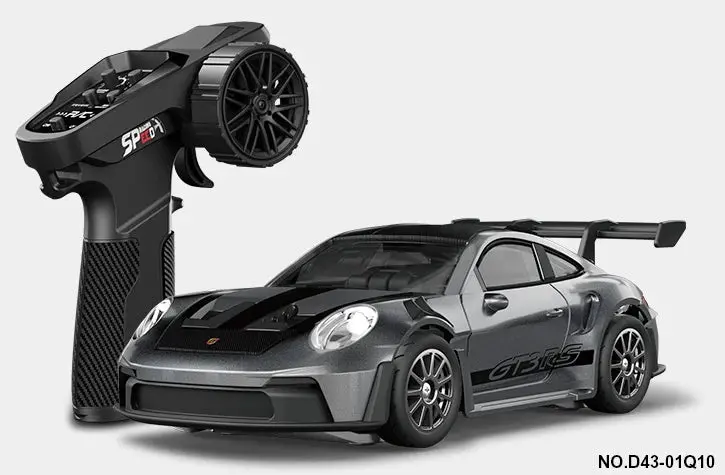 Rc Pro 1:43 R/C Alloy Drift Car - Gray 1