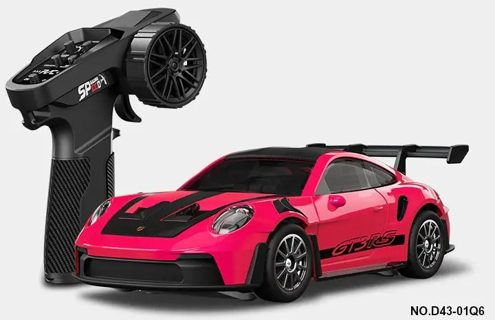 Rc Pro 1:43 R/C Alloy Drift Car - Magenta 1
