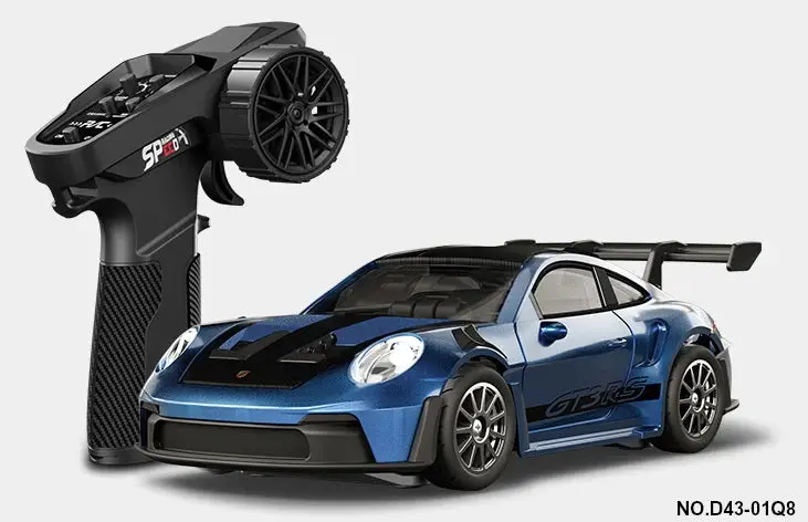 Rc Pro 1:43 R/C Alloy Drift Car - Blue 1
