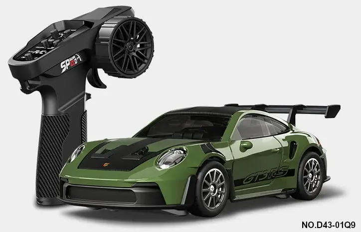 Rc Pro 1:43 R/C Alloy Drift Car - Green 1