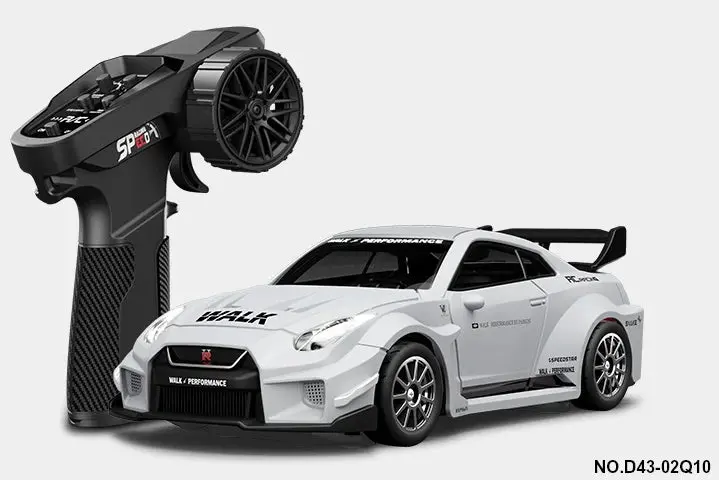 Rc Pro 1:43 R/C Alloy Drift Car – White 1