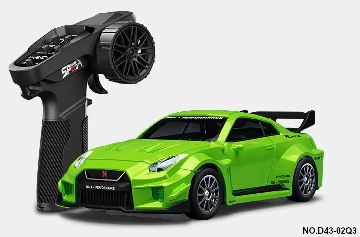 Rc Pro 1:43 R/C Alloy Drift Car – Green 1