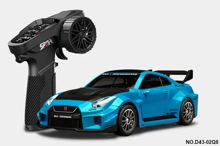 Rc Pro 1:43 R/C Alloy Drift Car – Blue 1