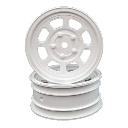 Speedway Buggy Wheels For Associated B6 Customworks, 4 Front  White 1