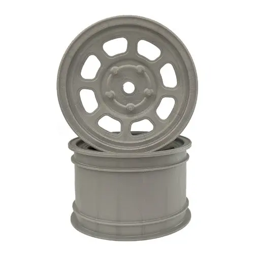Speedway Buggy Wheels For Associated B6 / Tlr 22 / Customworks 4 / Rear / Silver / 4Pcs 1