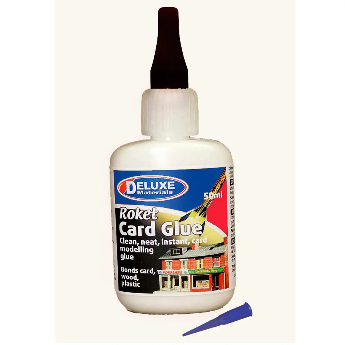 Roket Card Glue; Rockets, Rail 1