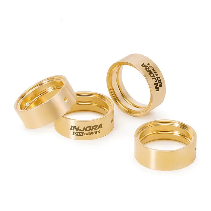 Injora Brass Inner Clamp Rings For Injora 0.7" D18 Wheels 1
