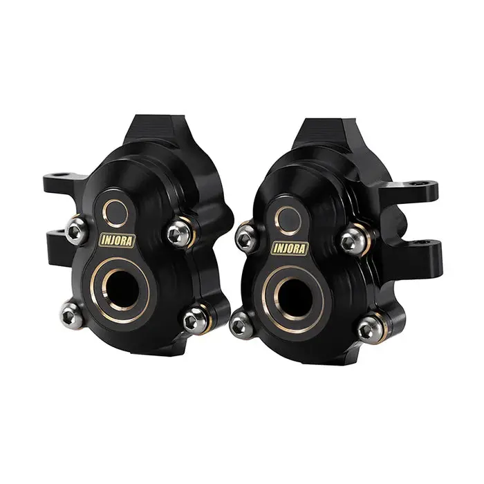 Injora Brass Front Outer Portal Housings Steering Knuckles For 1/18 Redcat Ascent-18 (Asc18-04) 1
