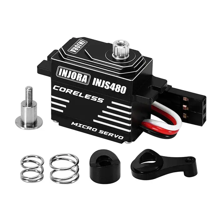 Injora Injs480 Coreless Micro Servo With Servo Saver For Losi Micro-B Micro-T 1