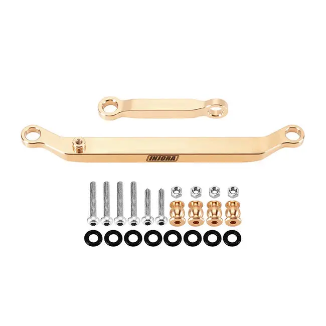 Injora 14G Heavy Brass Steering Links For 1/24 Axial Scx24 1