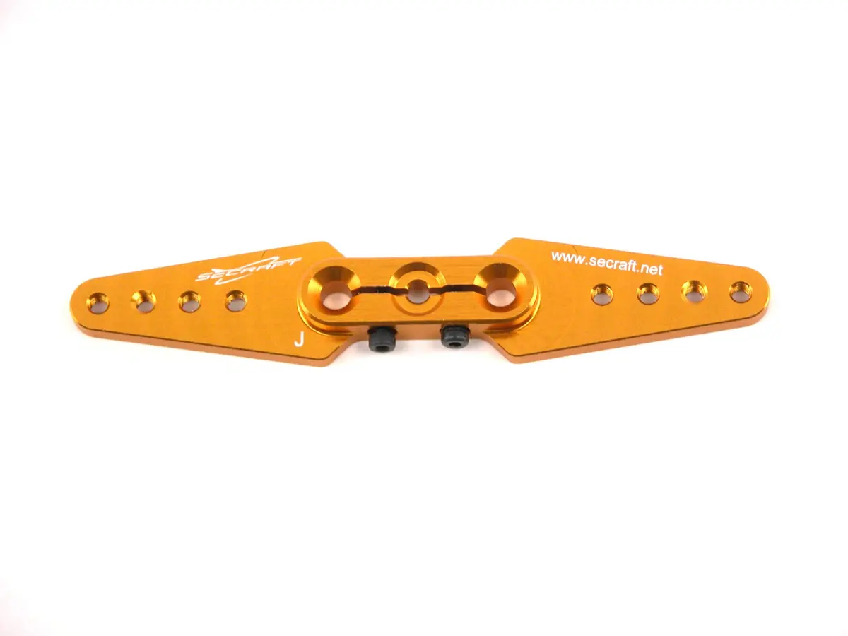 Secraft Aluminum Full Servo Arm 23T 3.5 Jr Spektrum 1