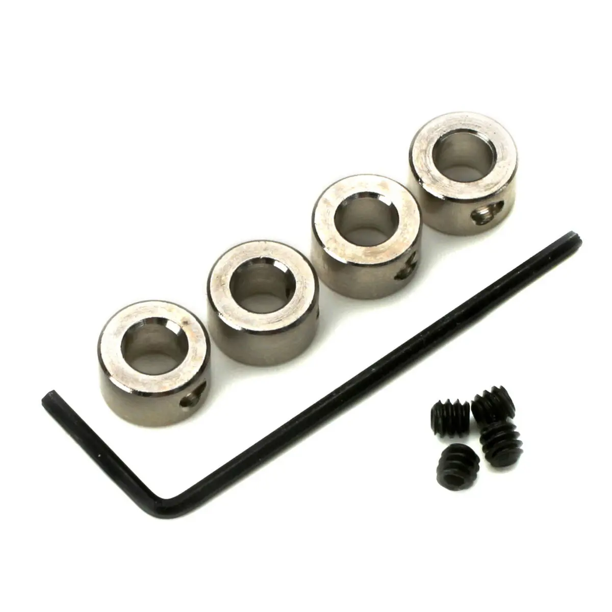 Du-Bro 3/16" Dura-Collars (4-Pack) – Shaft Collars With Set Screws For Rc & Robotics [Dub141] 1