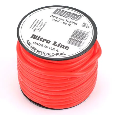 Silicone Nitro Fuel Line, Red Sold Per Foot 1