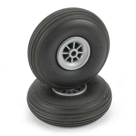 Dubro Treaded Wheels, 2-1/2" 1