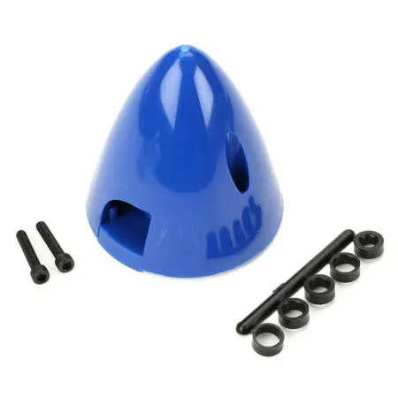 Du-Bro 288 2-1/2" 4-Pin Spinner – Blue Lightweight Spinner For Rc Airplanes 1
