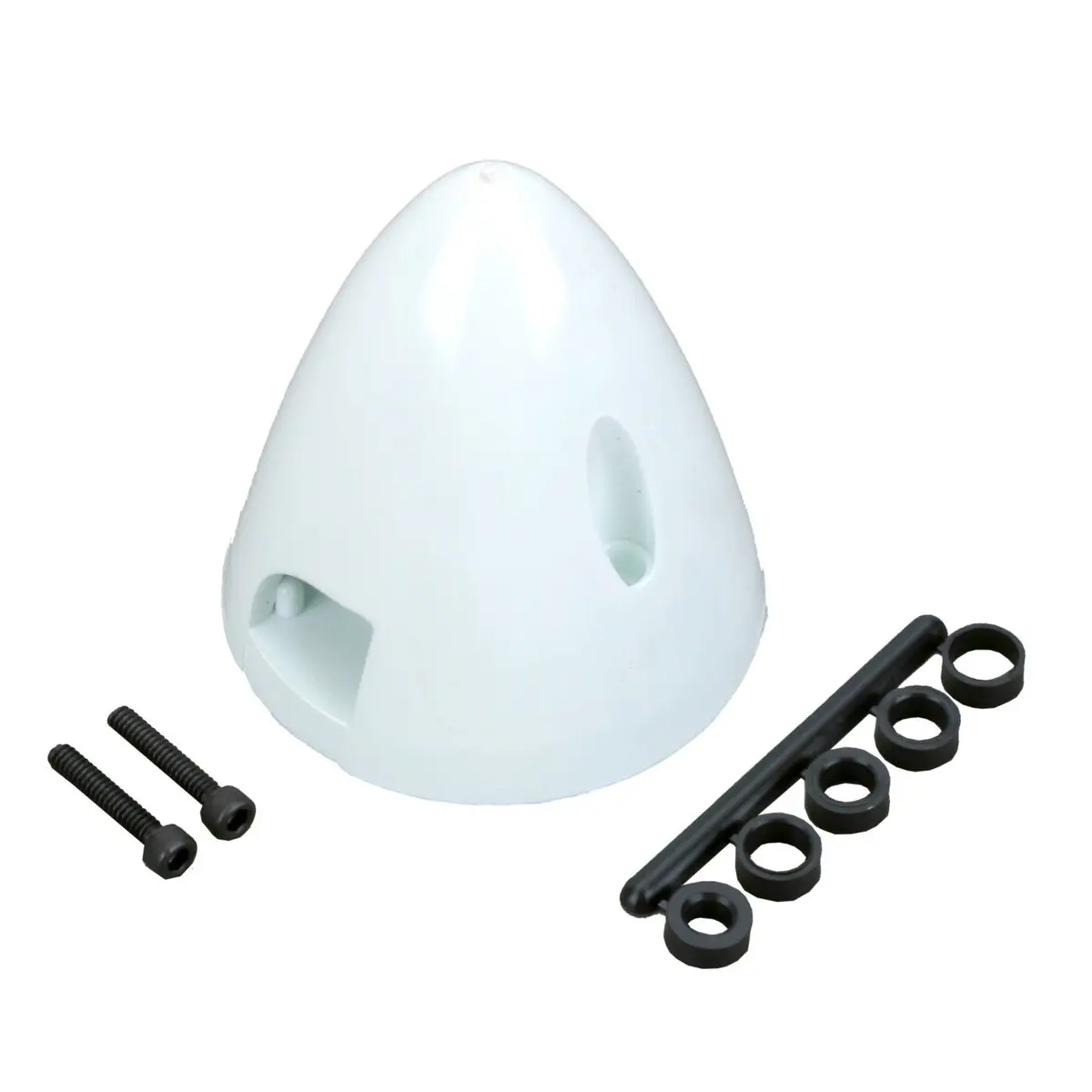 Du-Bro 290 2-3/4" 4-Pin Spinner – White Rc Airplane Spinner For Glow & Electric 1