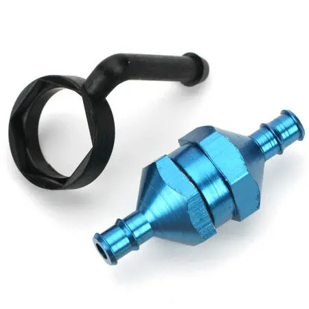 Inline Fuel Filter, Blue 1
