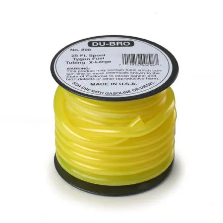 Du-Bro 898 Tygon® Fuel Tubing – Extra Large 5/32" Id (Sold By The Foot) 1