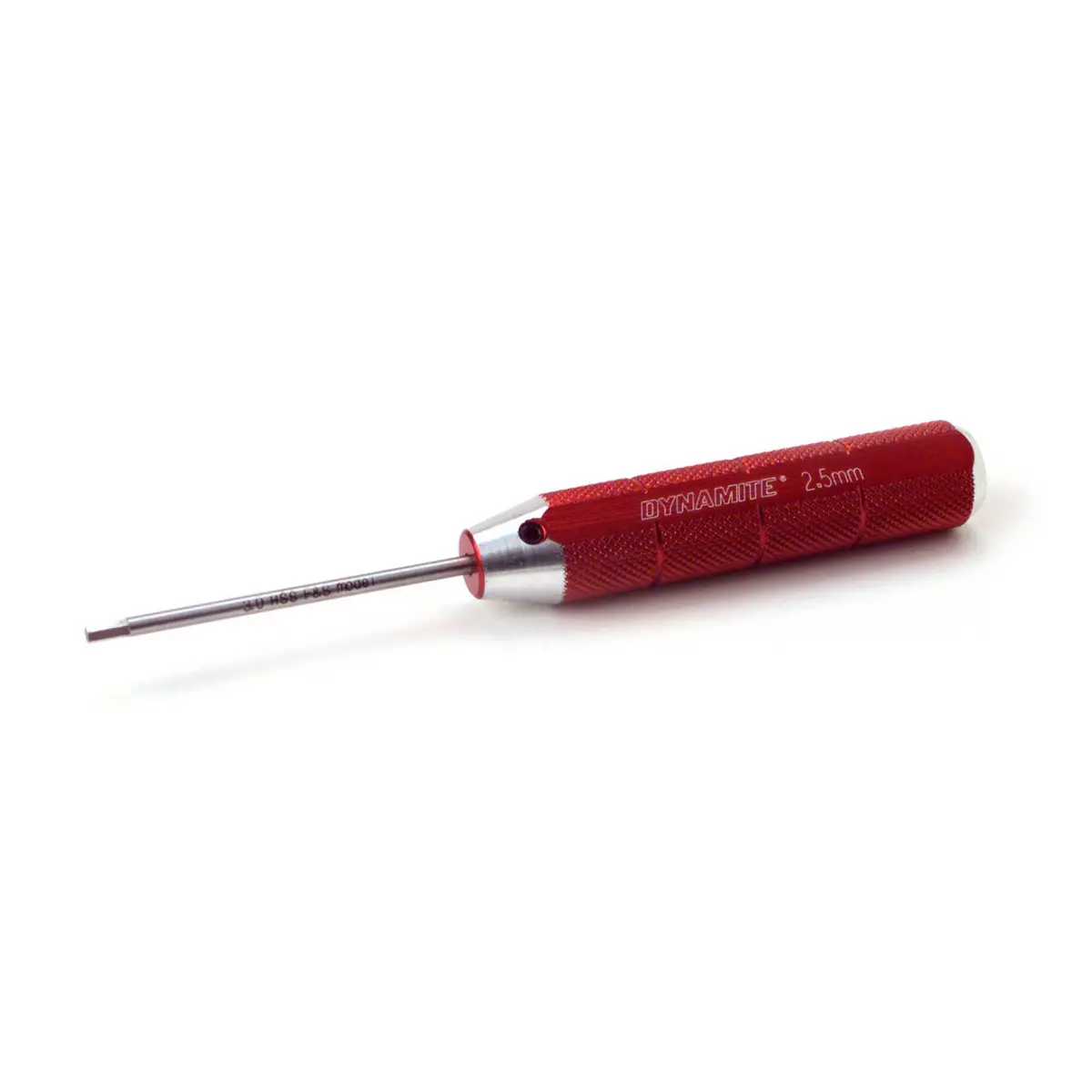 Machined Hex Driver, Red: 2.5M 1