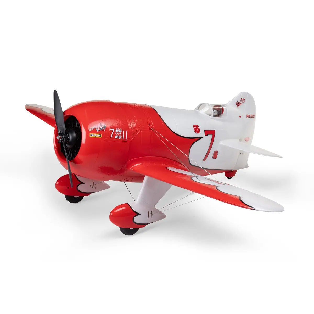 E-Flite Gee Bee R-2 1.0M Bnf Basic With As3x+ & Safe – Efl020550 1