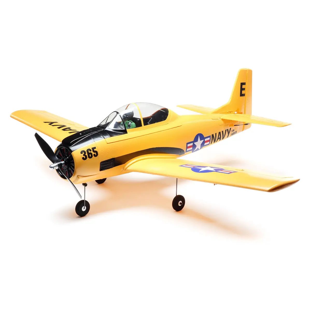 E-Flite T-28 Trojan 1.1M Bnf Basic With As3x And Safe Select 1