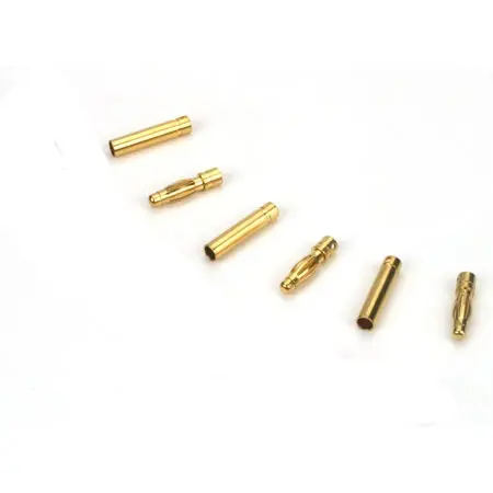 Gold Bullet Connector Set 2Mm 1