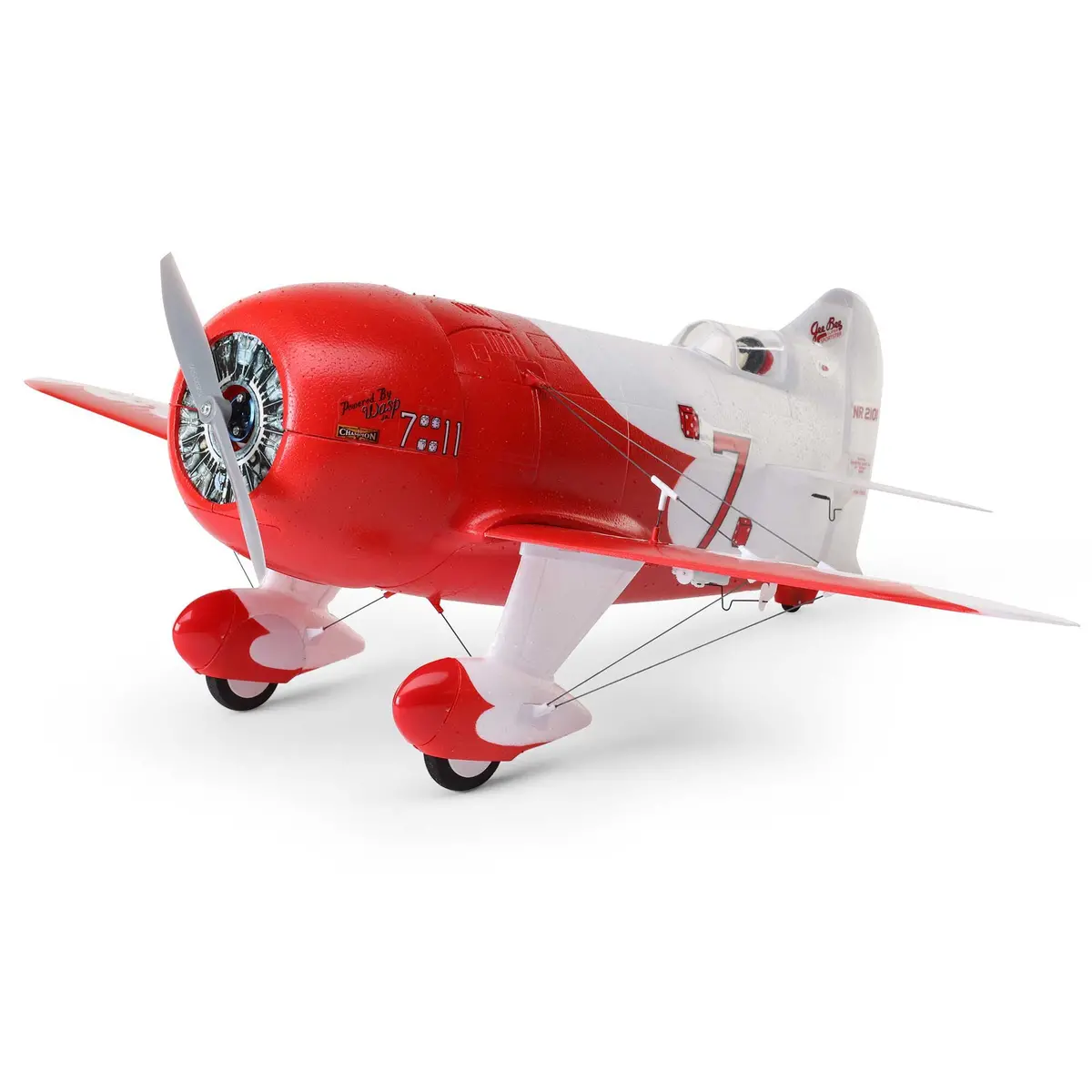 E-Flite Umx Gee Bee R-2 Bnf Basic With As3x And Safe Select 1