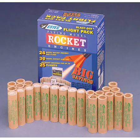 Estes Model Rocket Engine Blast Off Flight Pack (24) 1