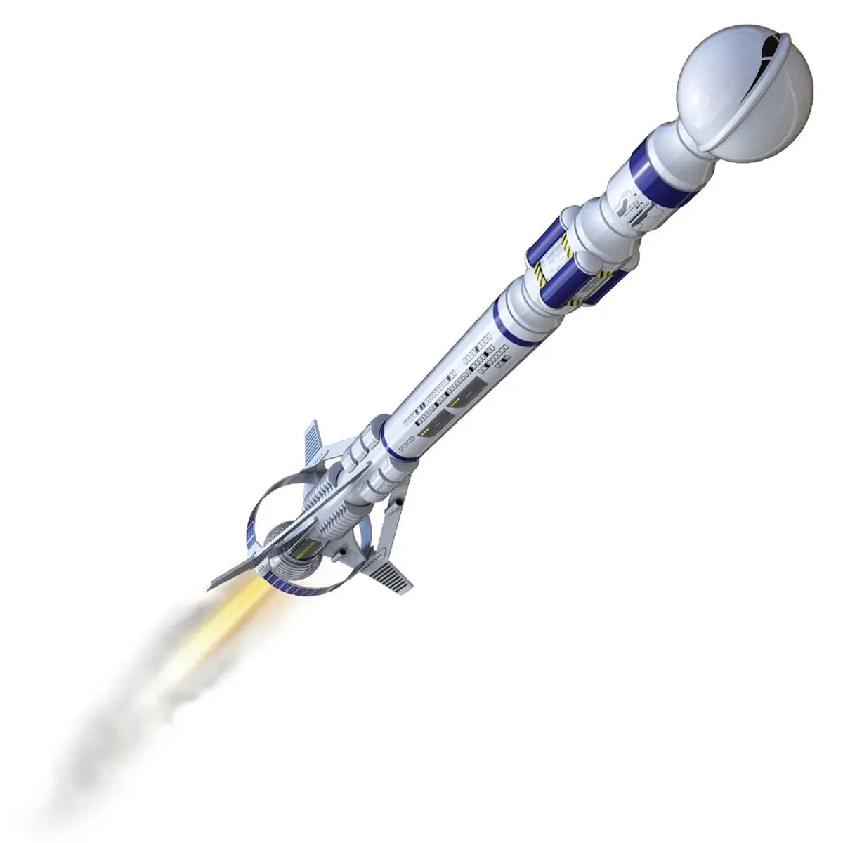 Estes Destination Mars Mars Longship Rocket Kit 1