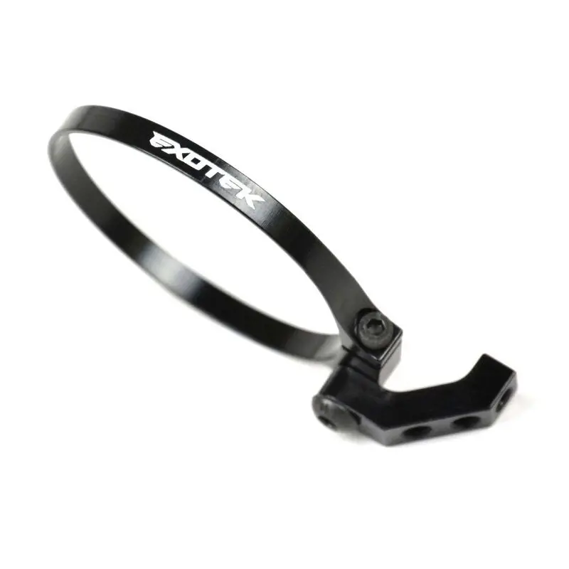 Exo Rc Fan Mount Clamp-On Set, Ang, Black: 1/10 540 Motors 1