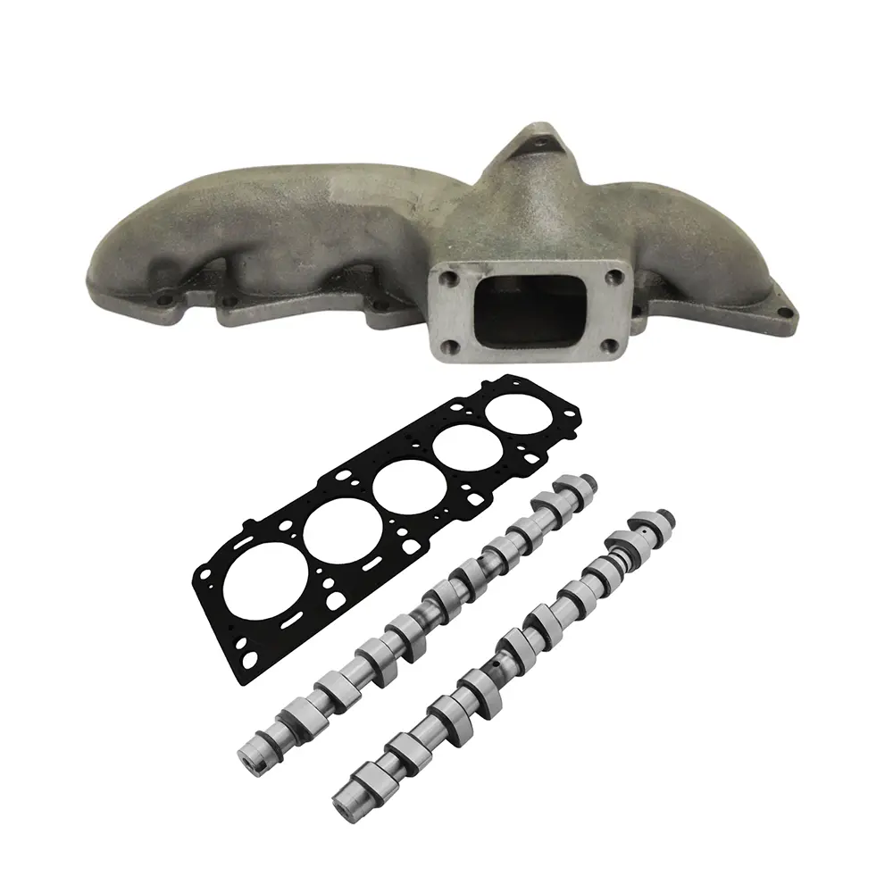 T3 Turbo Manifold + 260°/252° Camshaft Set + Mls Head Gasket For Fiat/Lancia Inline 5Cyl 20V 1