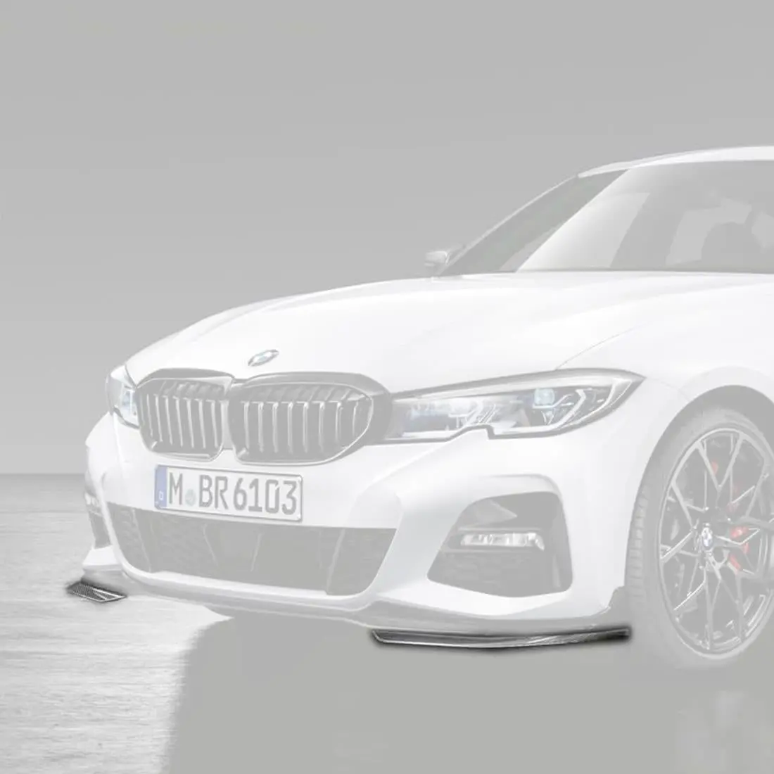 Bmw M Performance Front Carbon Splitter - G20 With M340i Bumper - Pair 1