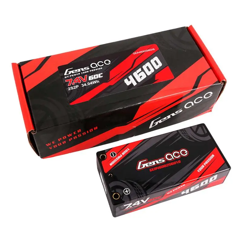 4600Mah 2S 7.4V 60C Shorty: 4Mm Bullet 1