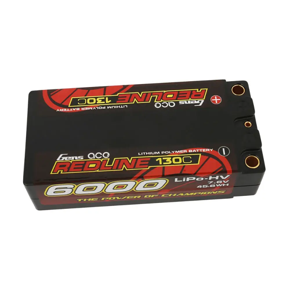 7.6V 6000Mah 2S 130C Hv Lipo: 5.0Mm Bullet 1