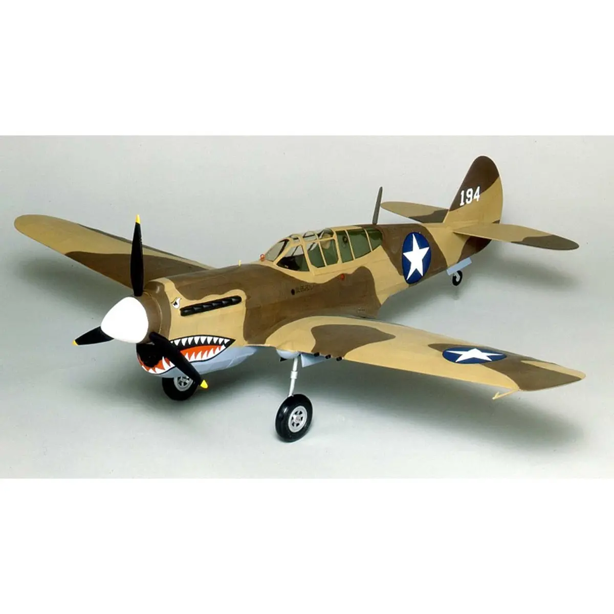 Curtiss P40 Warhawk Laser Cut 1
