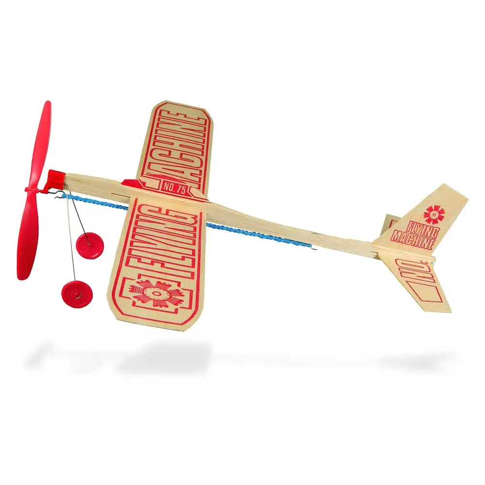 Flying Machine Balsa Rubber Band Powered By  Gaillow 1